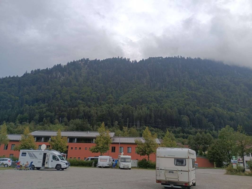Stellplatz Immenstadt — Aire camping car in Immenstadt im Allgäu