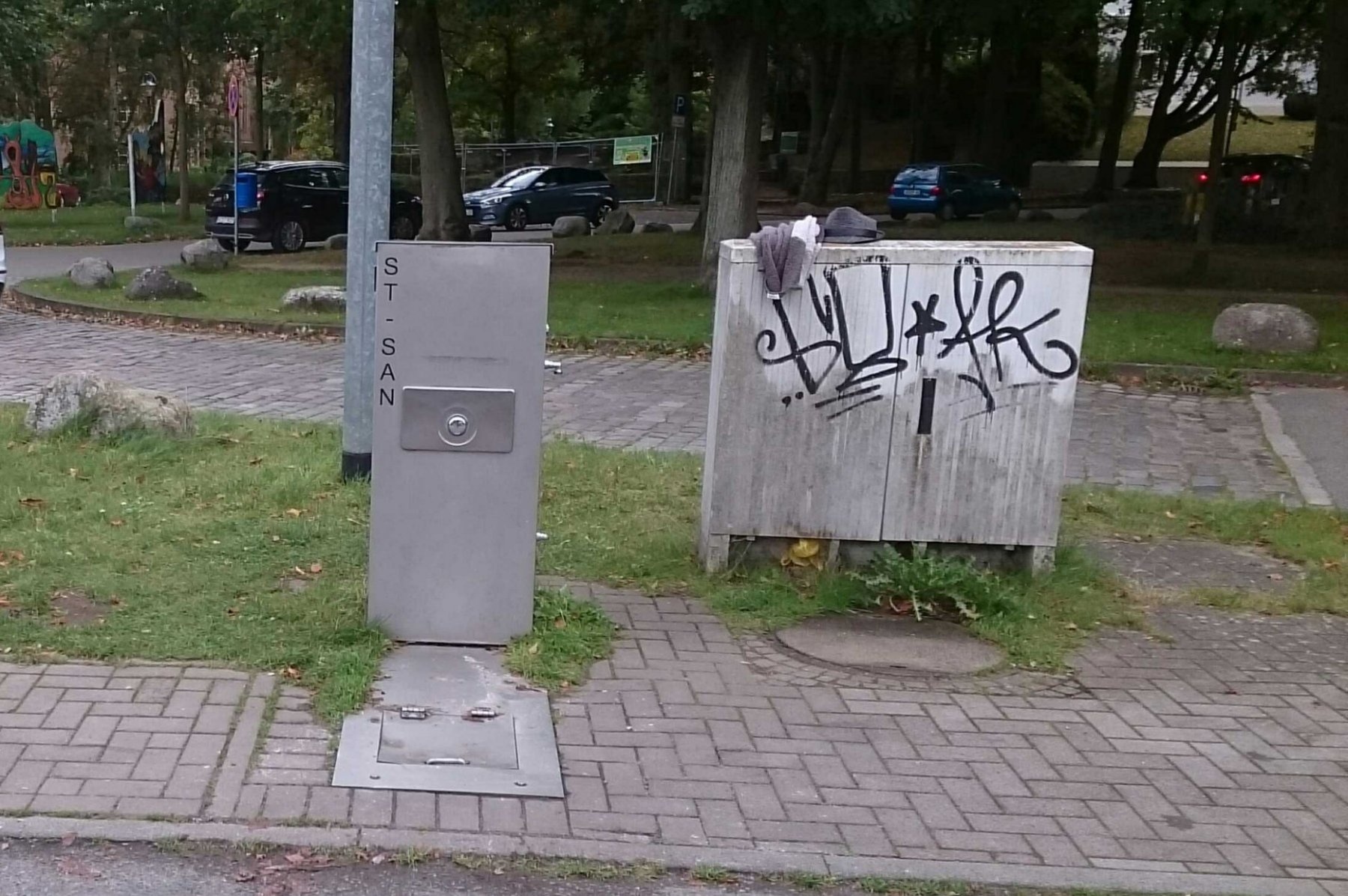 Stellplatz am Bürgerpark Bad Oldesloe — Karavan Sitesi in Bad Oldesloe-Wolkenwehe