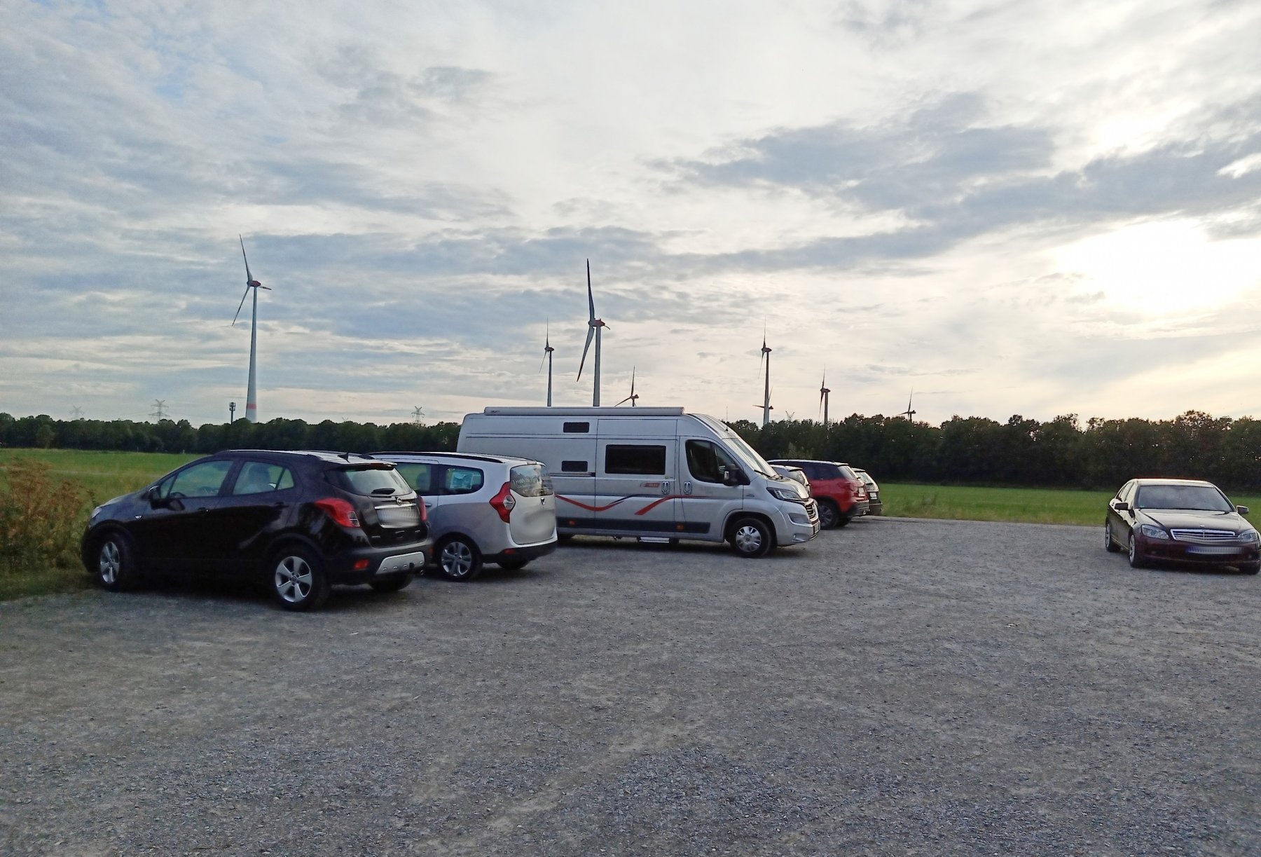 Sander See Sande — Parcheggio pubblico in Sande