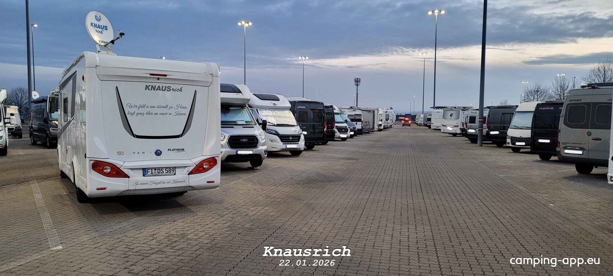 Stellplatz Messe Stuttgart — Bobilplass in Stuttgart
