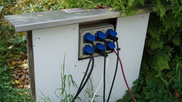 Übernachtungsparkplatz Gartenweg Bansin — Sítio para autocaravanas in Heringsdorf