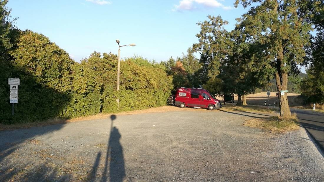 Caravanstellplatz an der Mühle — Overnight-parking in Kottmar