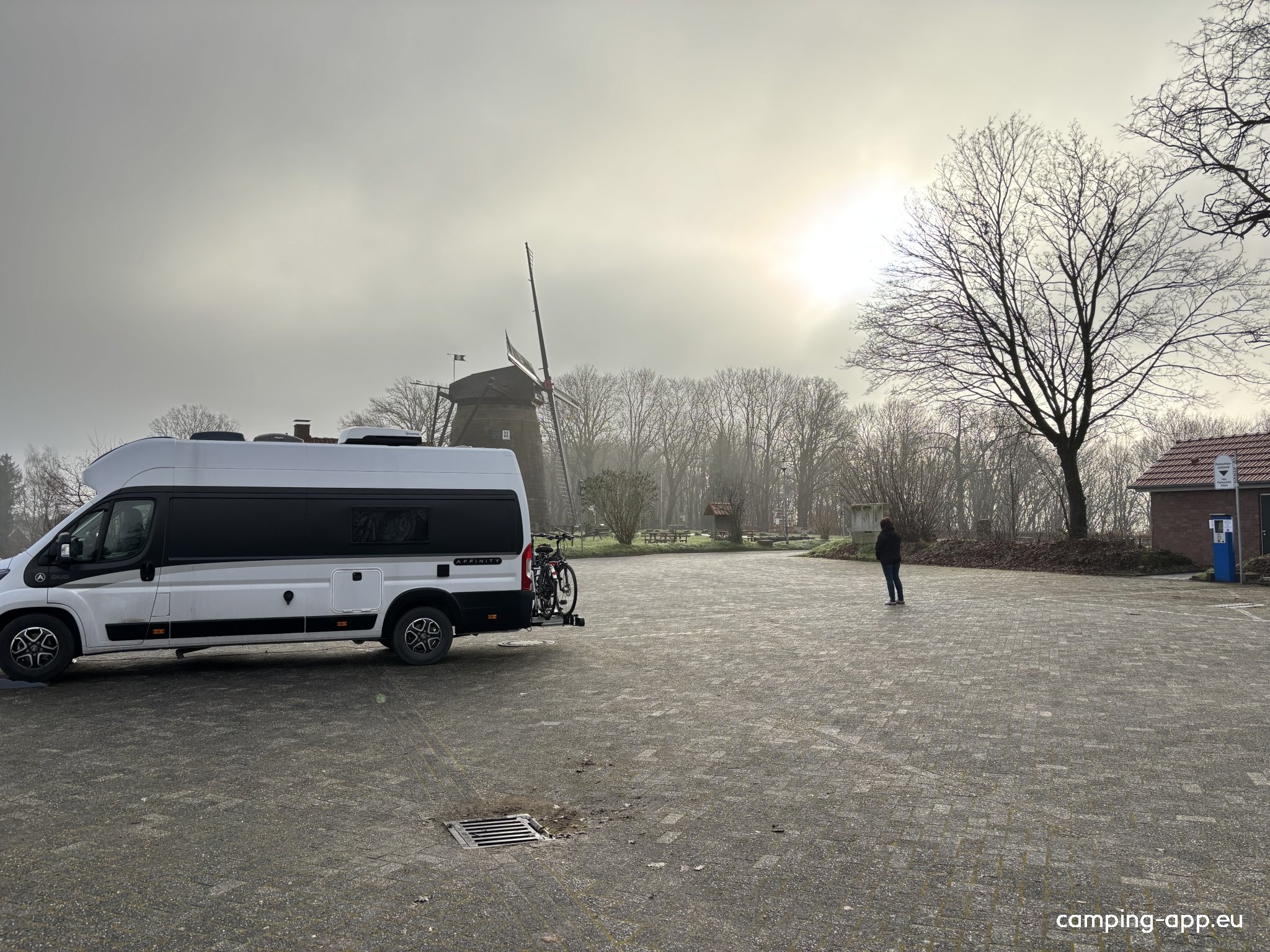 Wohnmobilstellplatz auf dem Mühlenberg — Area di sosta in Bad Bentheim Gildehaus