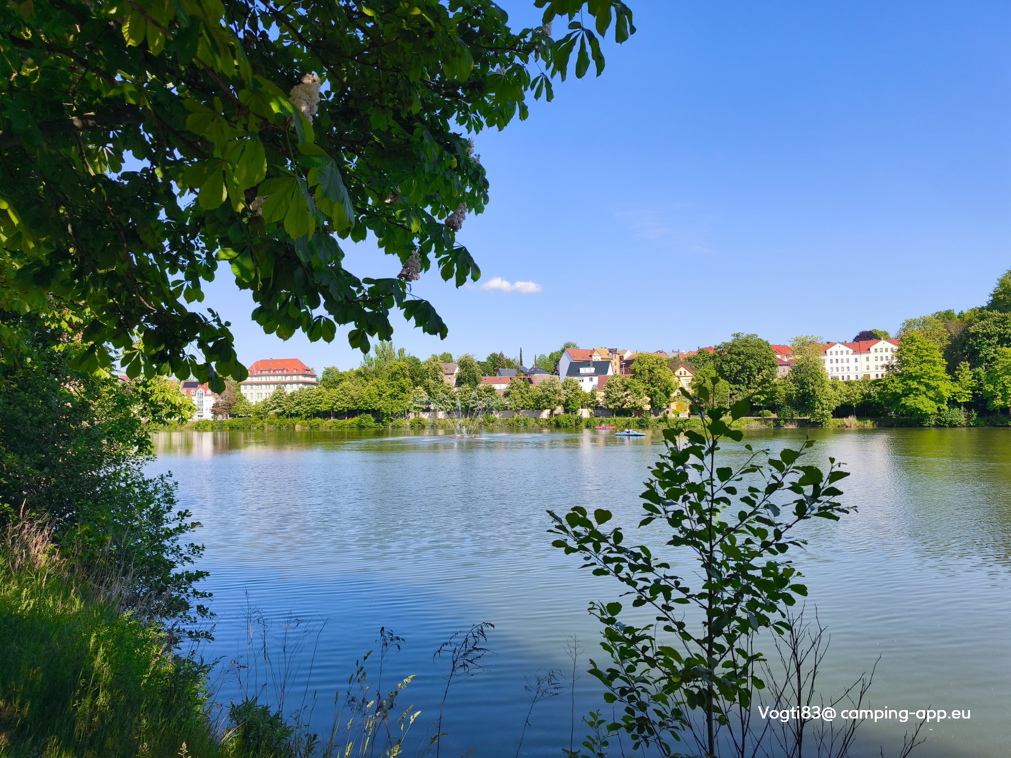 Wohnmobilstellplatz am Großen Teich Altenburg — Foto 2