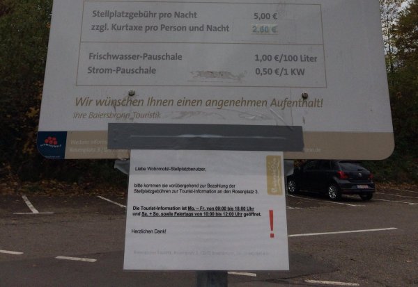 Stellplatz Baiersbronn — Photo 2