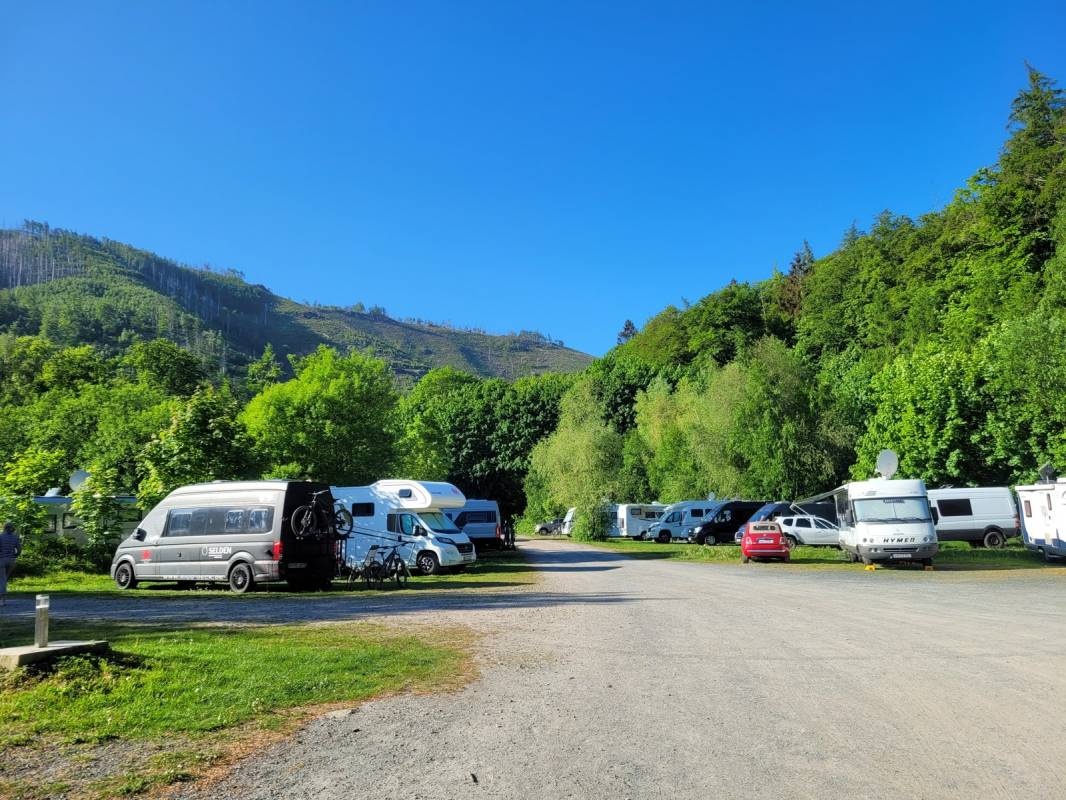 Wohnmobilstellplatz Ilsenburg Harz — Camperplads in Ilsenburg (Harz)