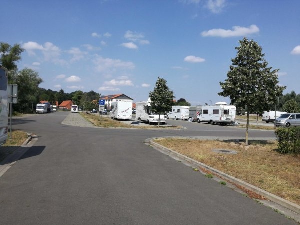 Wohnmobilparkplatz Bleichwiese Hitzacker — Sp. parking dla kamperów in Hitzacker (Elbe)