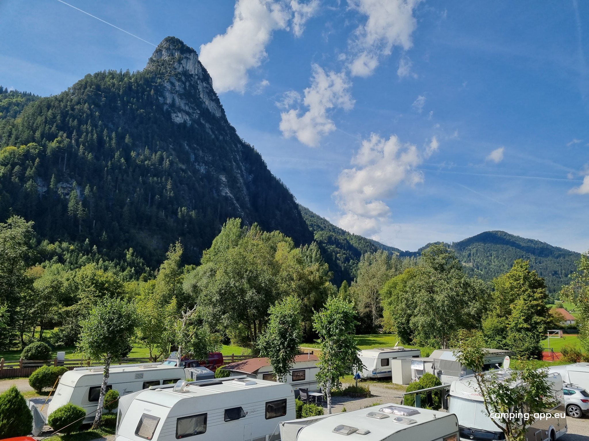 Campingplatz Oberammergau — Camping Site in Oberammergau