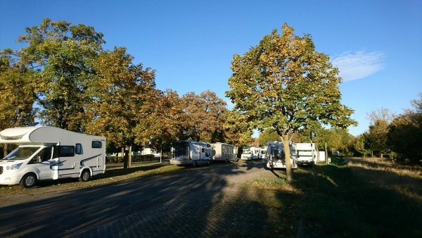 Stellplatz Ballhaus Aschersleben — 露营车营地 in Aschersleben