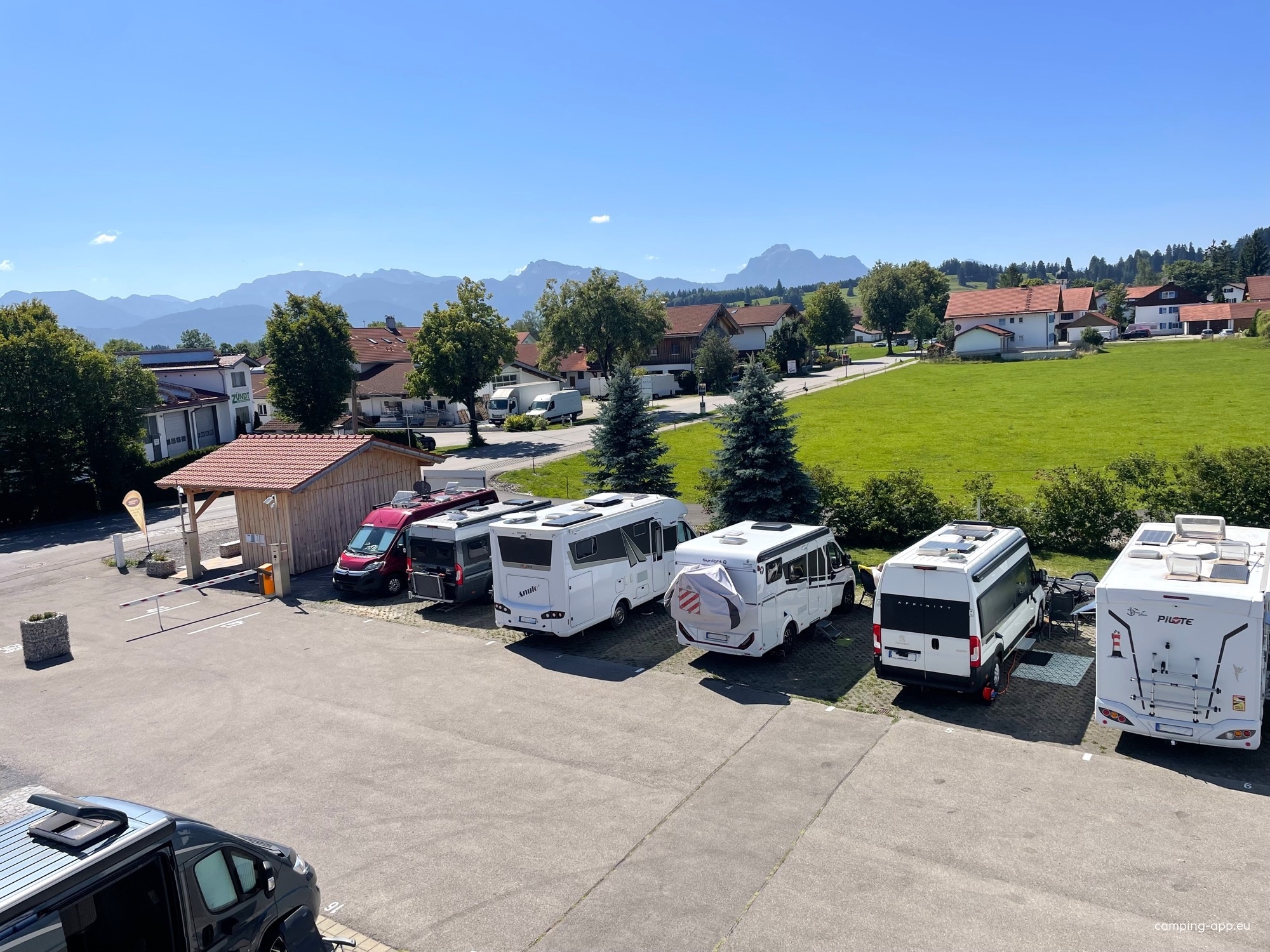 Stellplatz Camping Miller — Stellplatz in Roßhaupten
