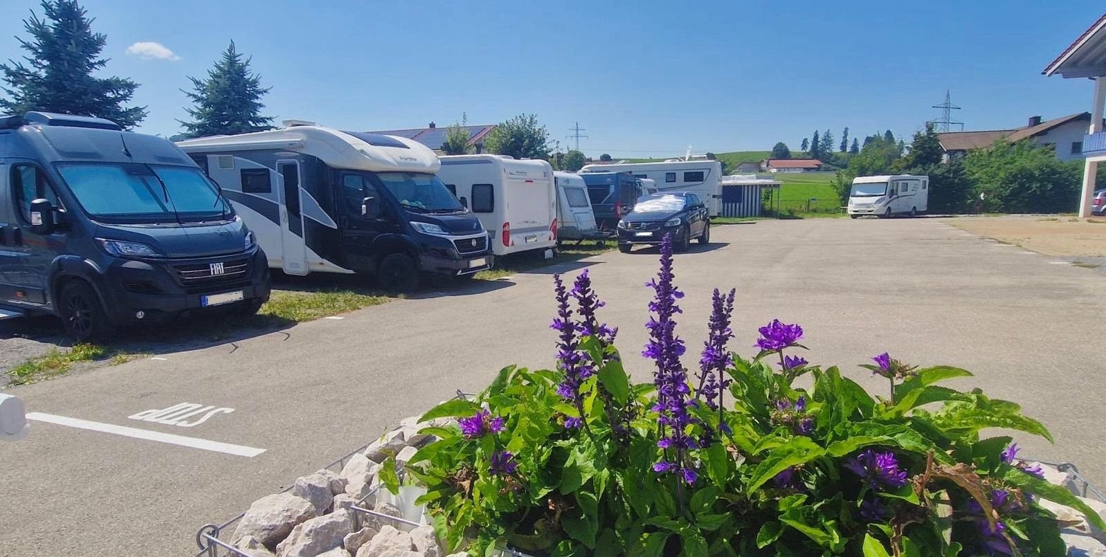 Stellplatz Camping Miller — Camperplads in Roßhaupten