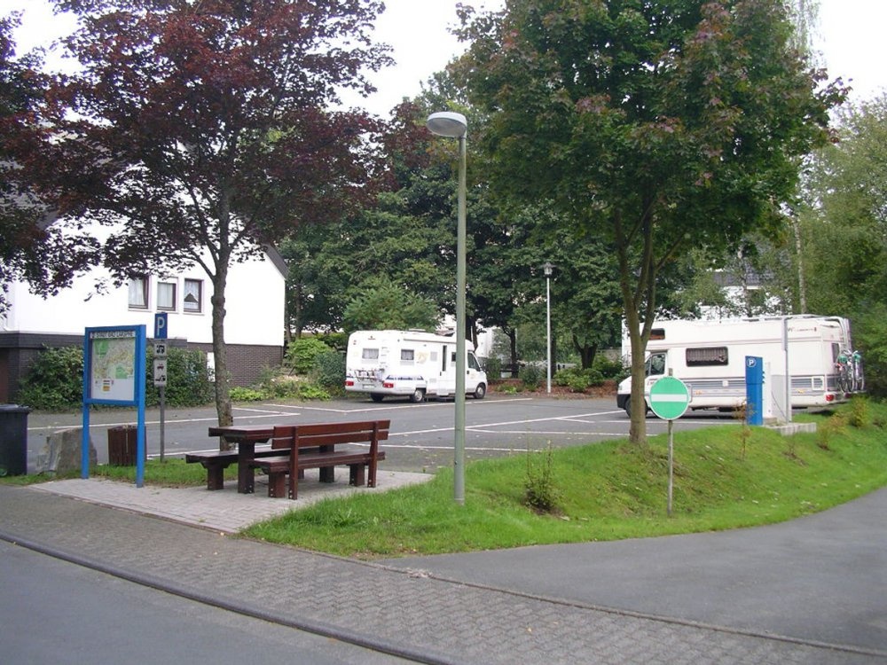 Stellplatz an der Lahn Bad Laasphe — 露营车营地 in Bad Laasphe