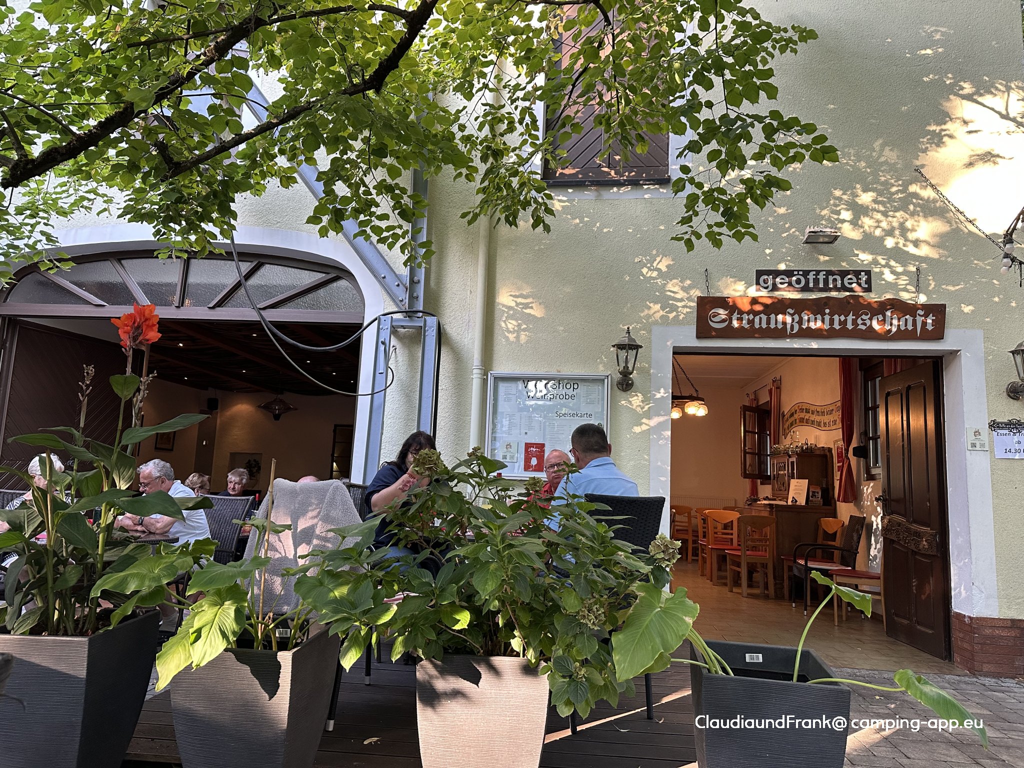 Stellplatz am Weingut Kirsten Piesport — Vineri in Piesport