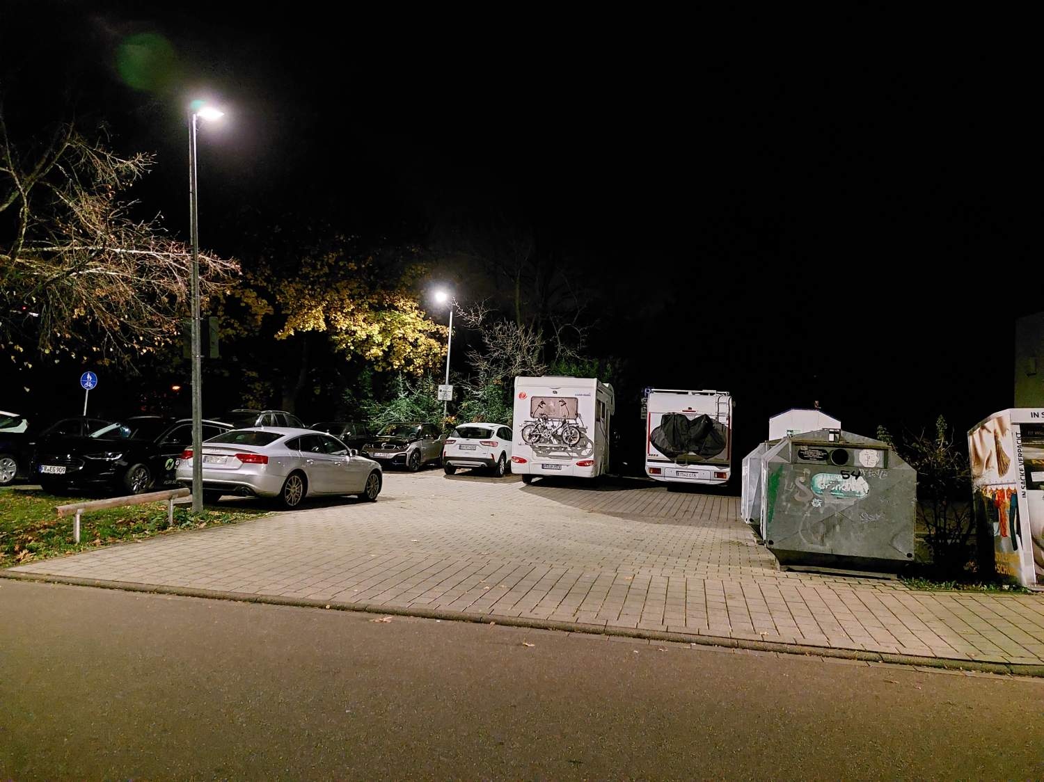 Übernachtungsparkplatz Stegermattstrasse — Övernattningsparkering in Offenburg