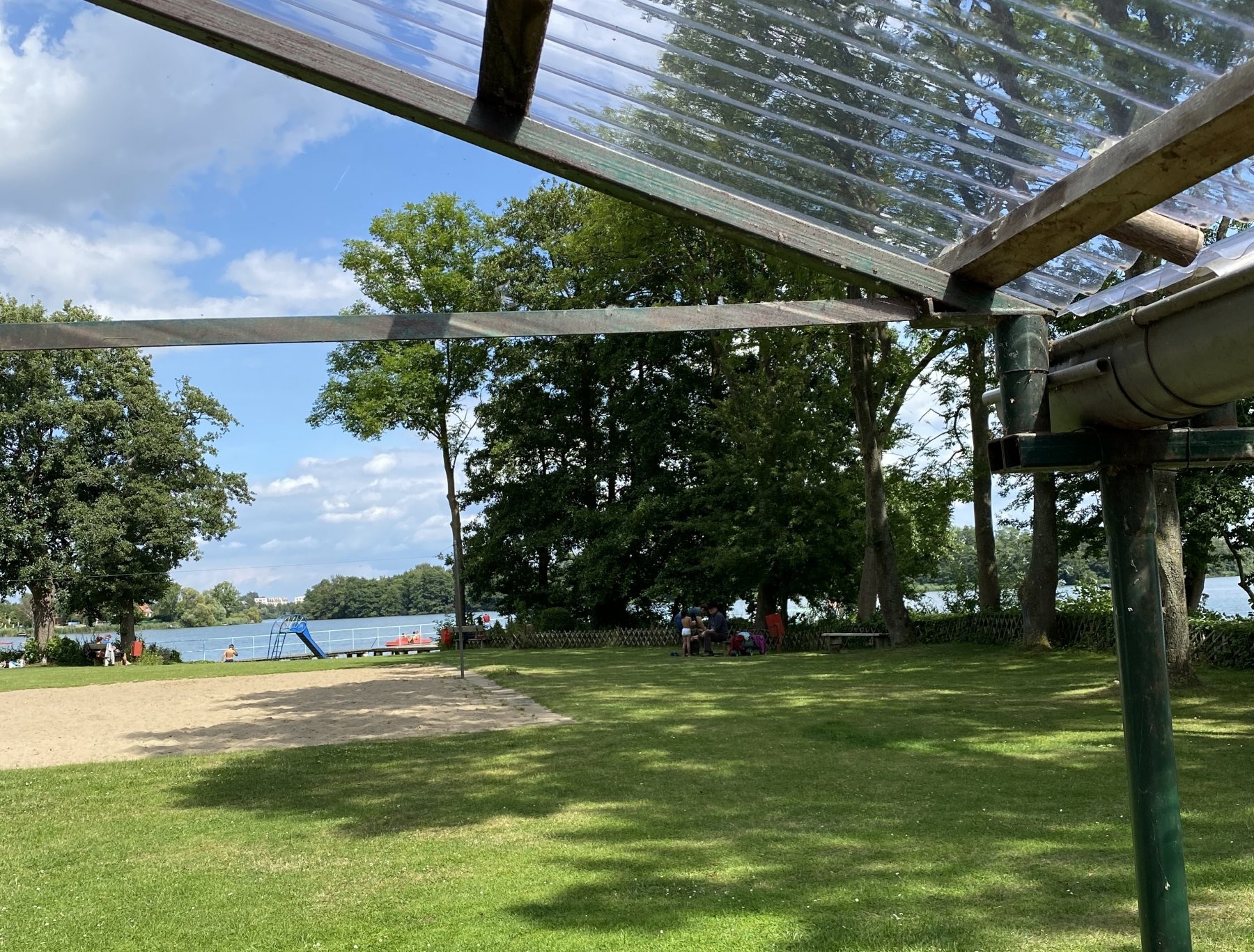 Freizeitanlage - Kaspelwerder Schwerin — Karavan Sitesi in Schwerin-Görries