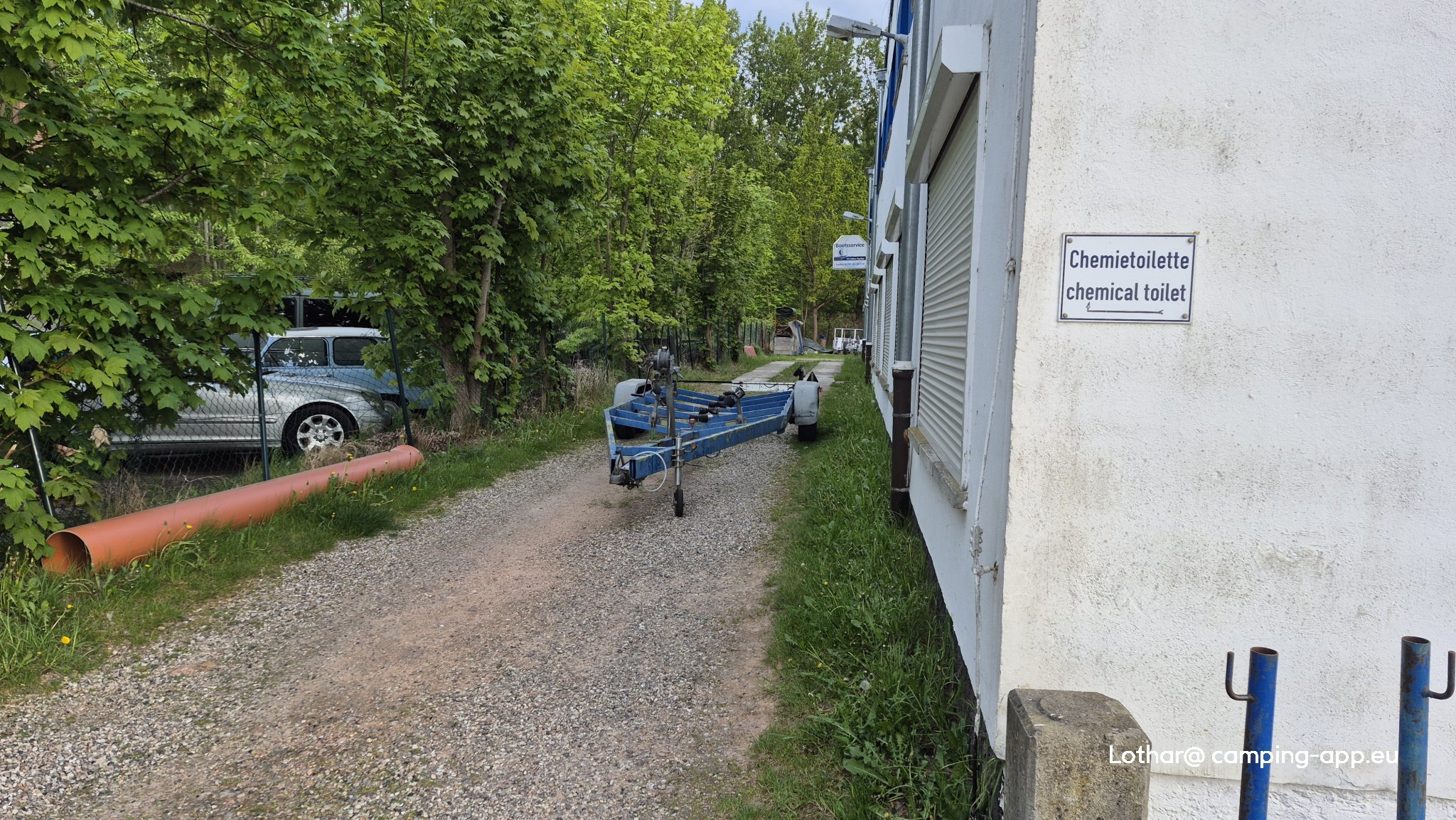 Stellplatz am Sportbootzentrum Ziegelsee Schwerin — Foto 4