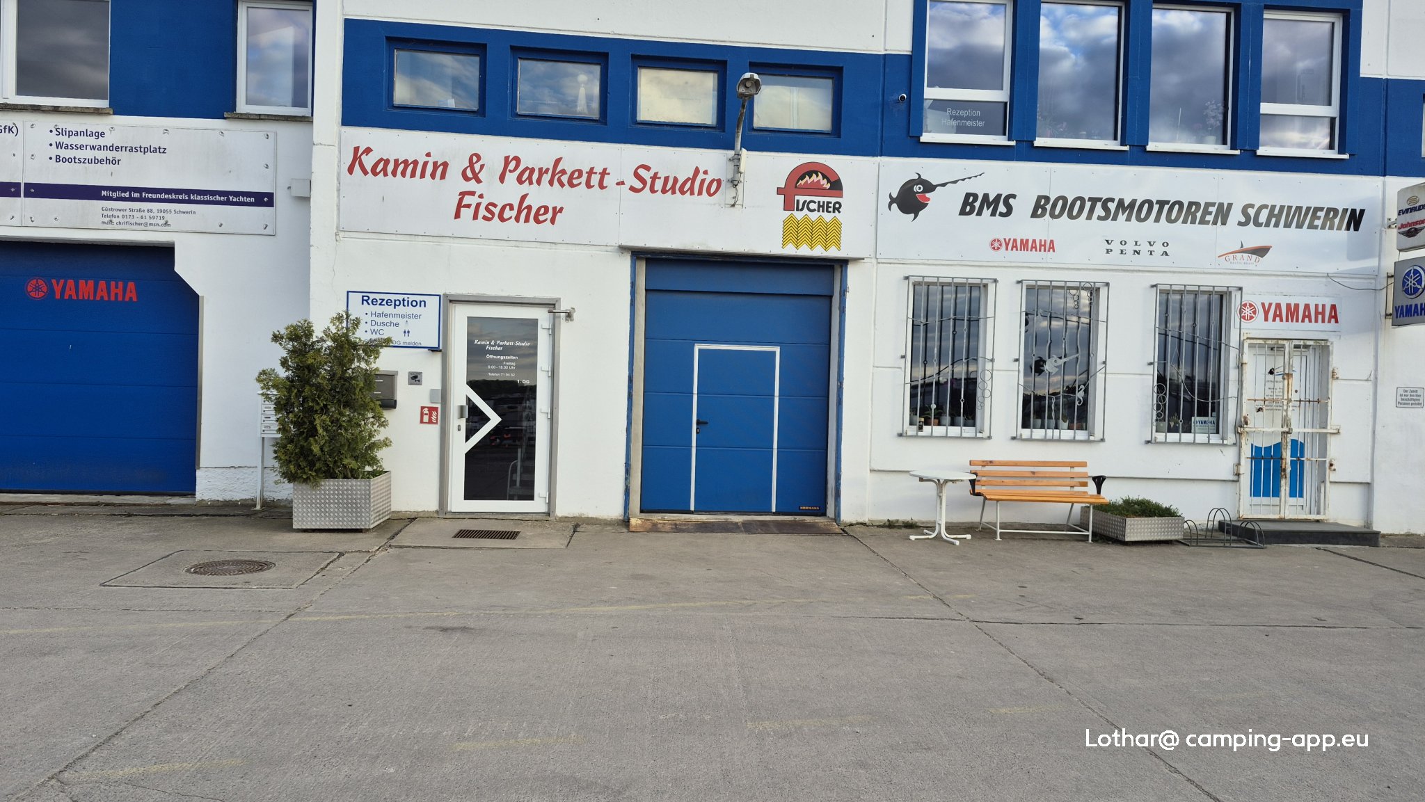 Stellplatz am Sportbootzentrum Ziegelsee Schwerin — Foto 3