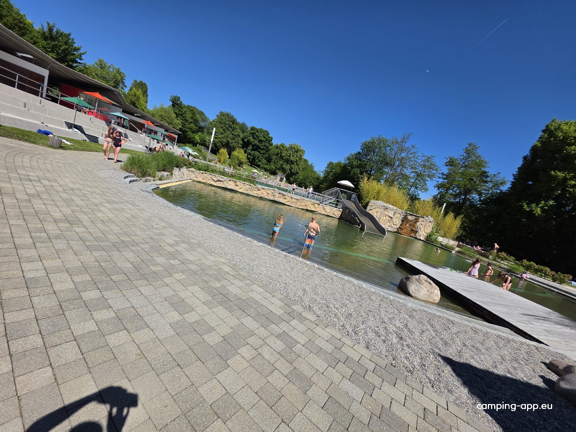Stellplatz am Naturerlebnisbad Murg — Foto 2