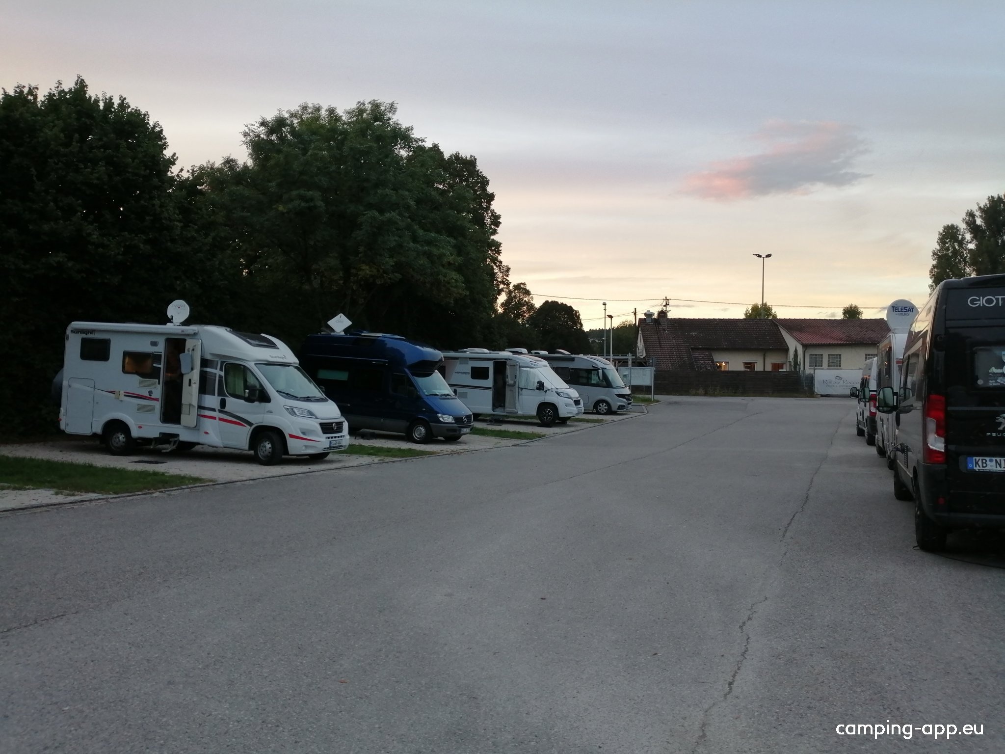 Stellplatz Nürtingen — Bobilplass in Nürtingen-Oberensingen