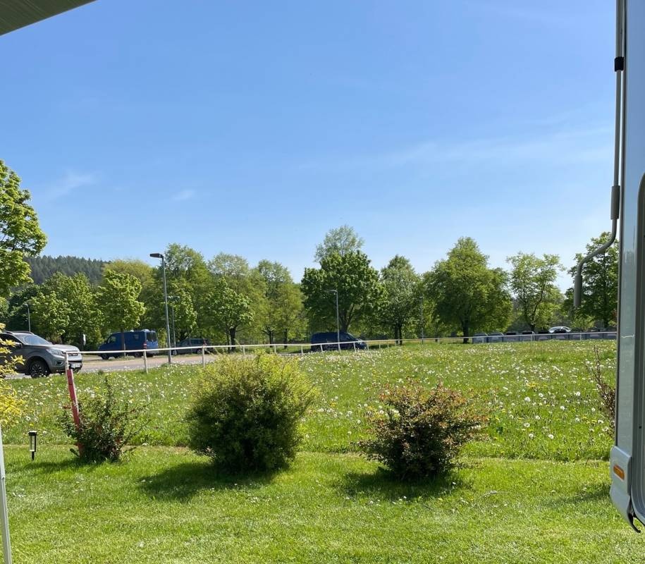 Stellplatz am Tabbs — Campervan Site in Tabarz