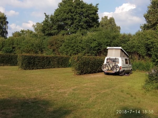 Stellplatz Sensenstein Nieste — Bobilplass in Nieste