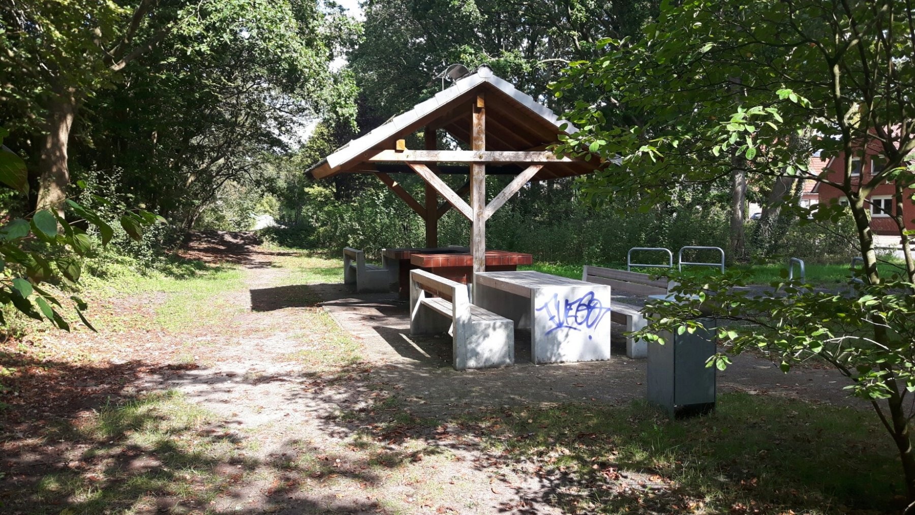 Stellplatz Brilliter Weg Gnarrenburg — Karavan Sitesi in Gnarrenburg