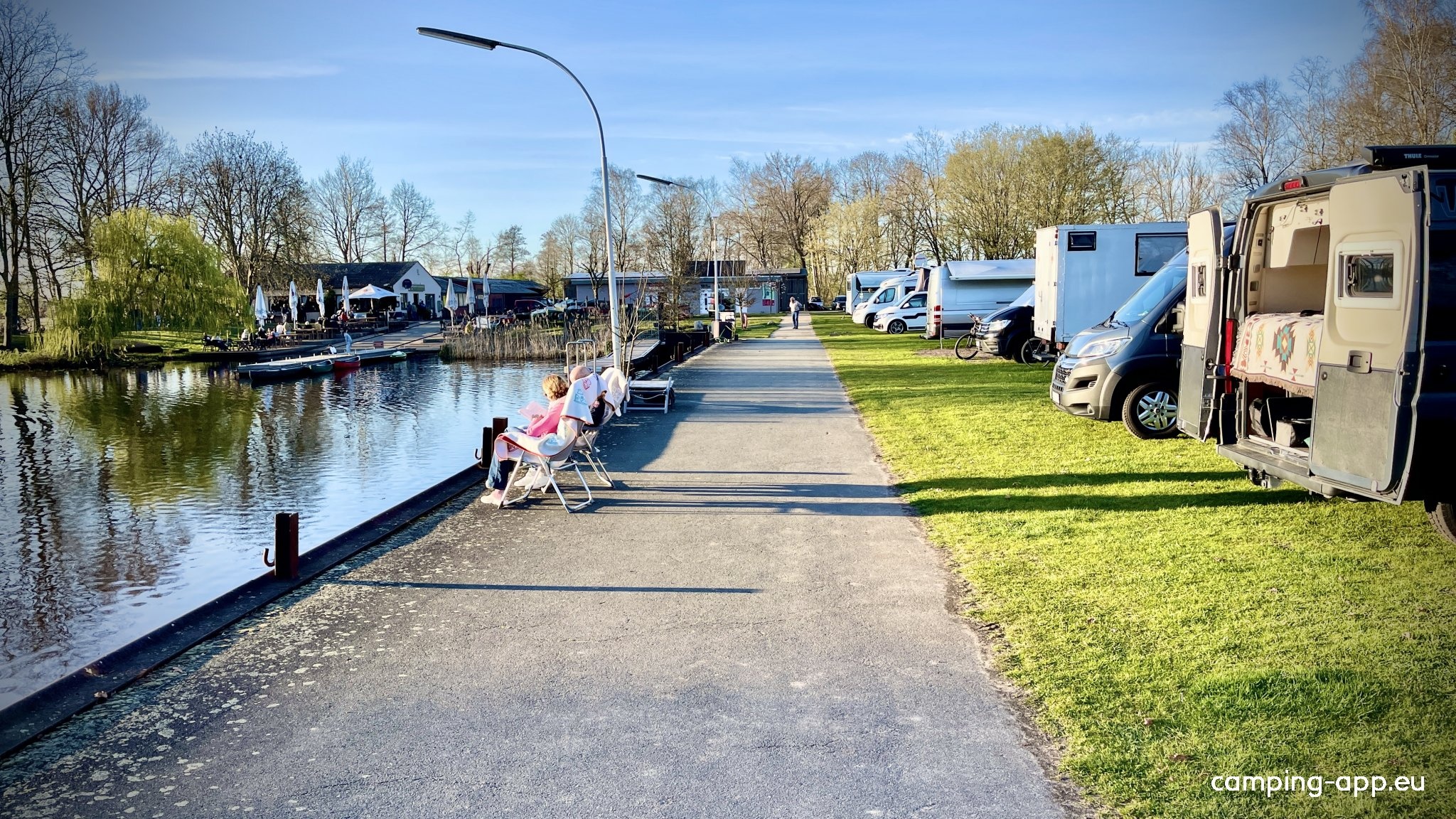 Wohnmobilstellplatz Hammestrand — Campingplatz in Worpswede