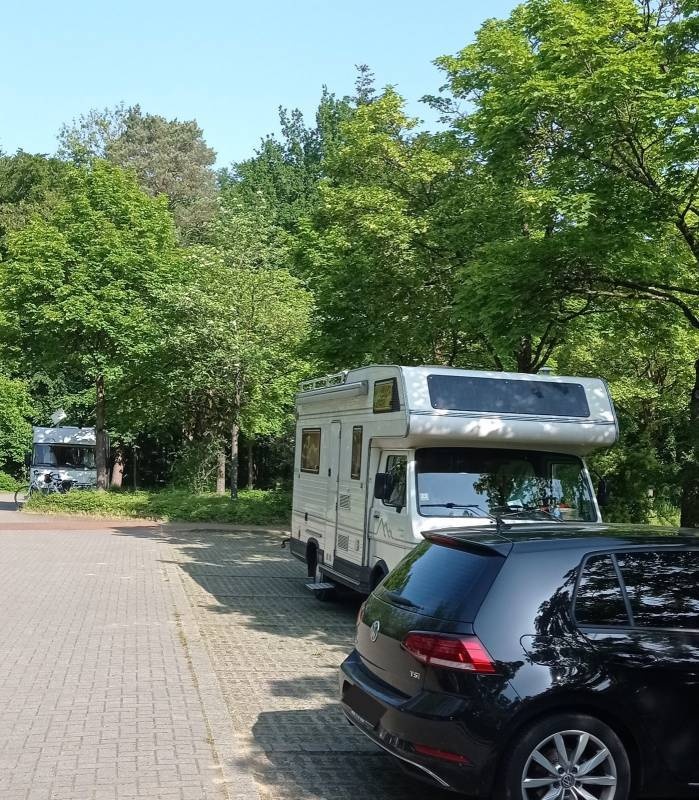 Übernachtungsparkplatz Soltau — Estacionamento noturno in Soltau