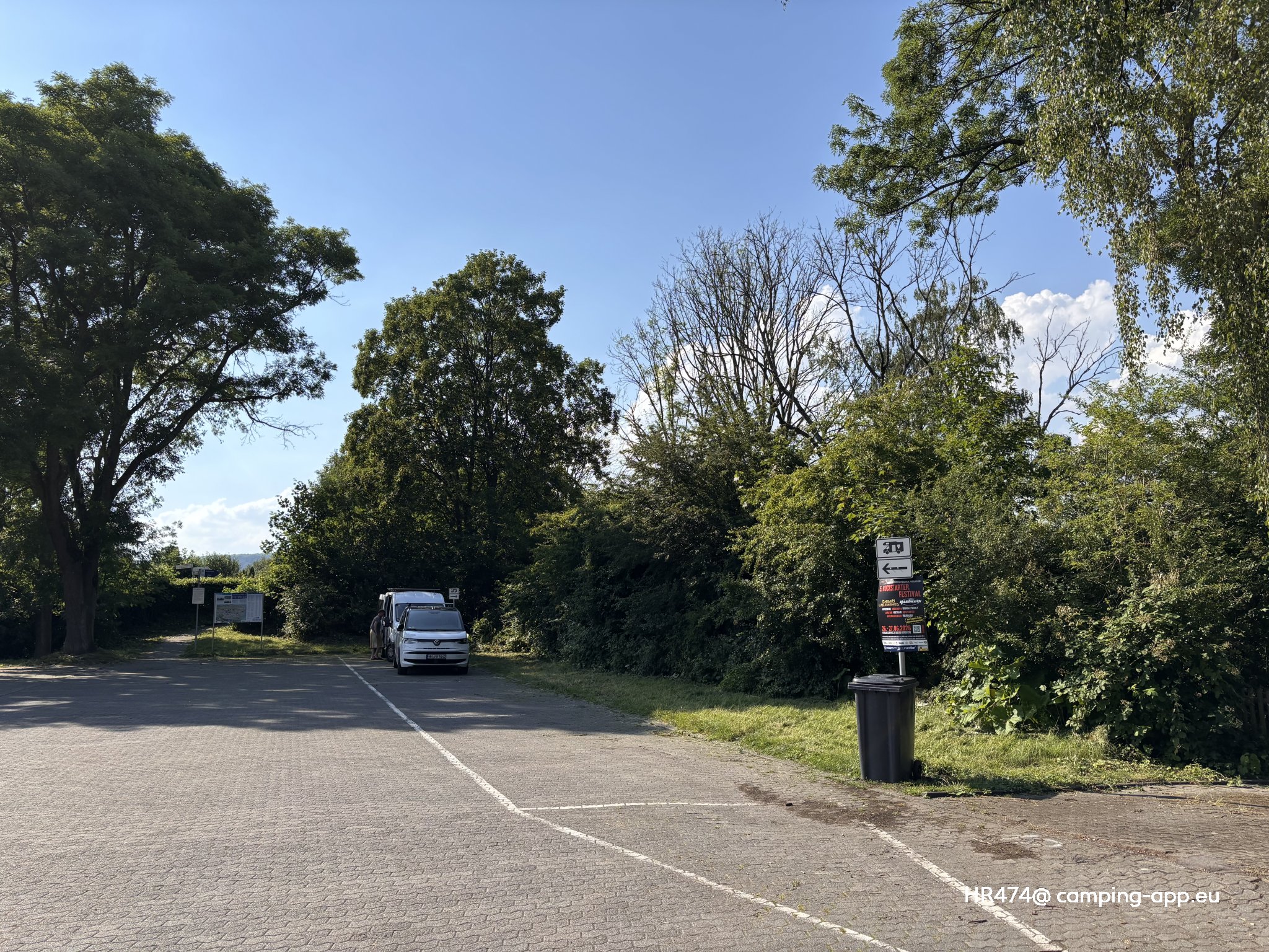 Übernachtungsparkplatz Herdecke vorhalle — Foto 4