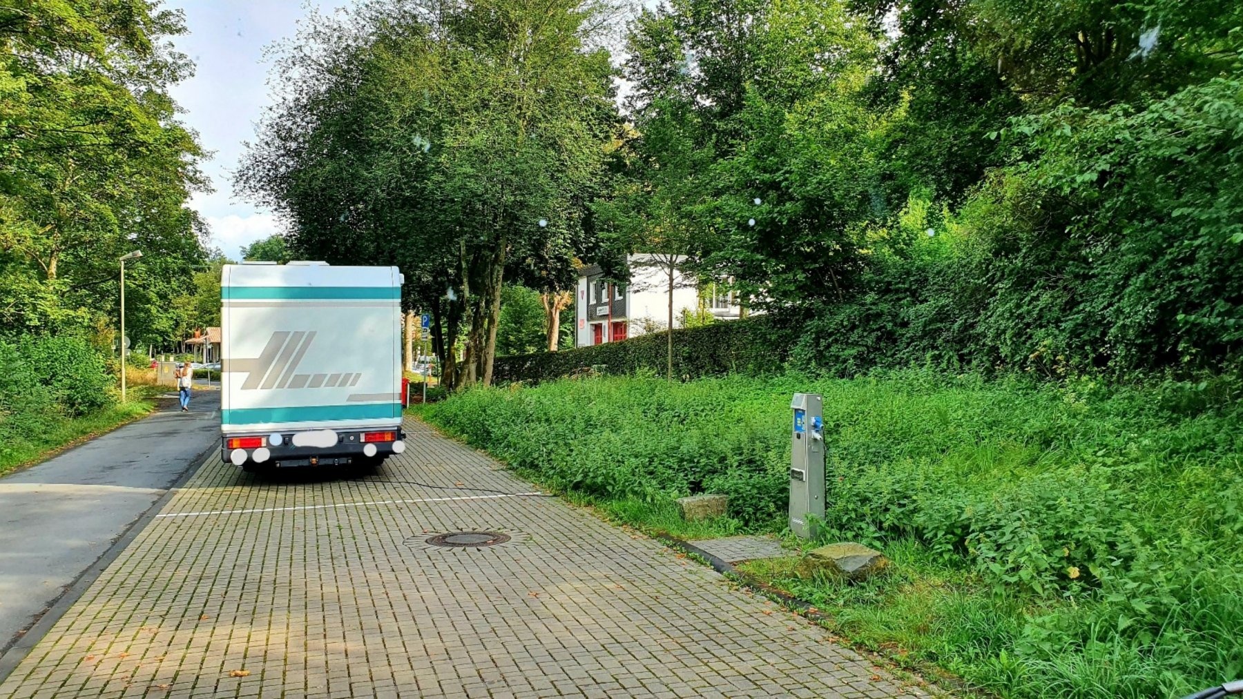 Stellplatz Freudenberger Straße Siegen — Camperplaats in Siegen-Alt-Siegen