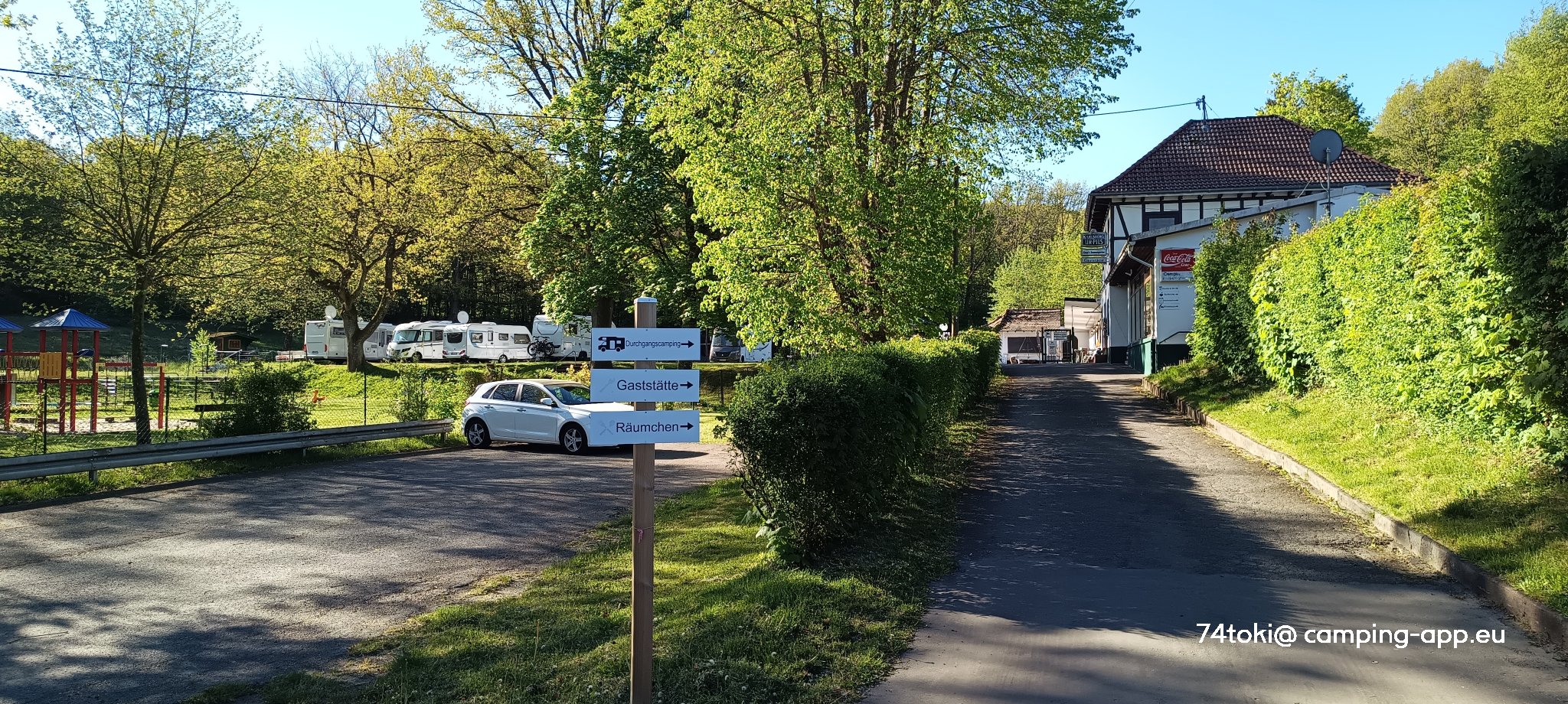 Camping Volkssonnengarten — QuickStop in Neunkirchen