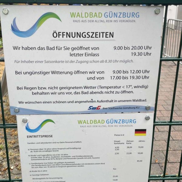 Stellplatz am Waldbad Günzburg — Foto 2