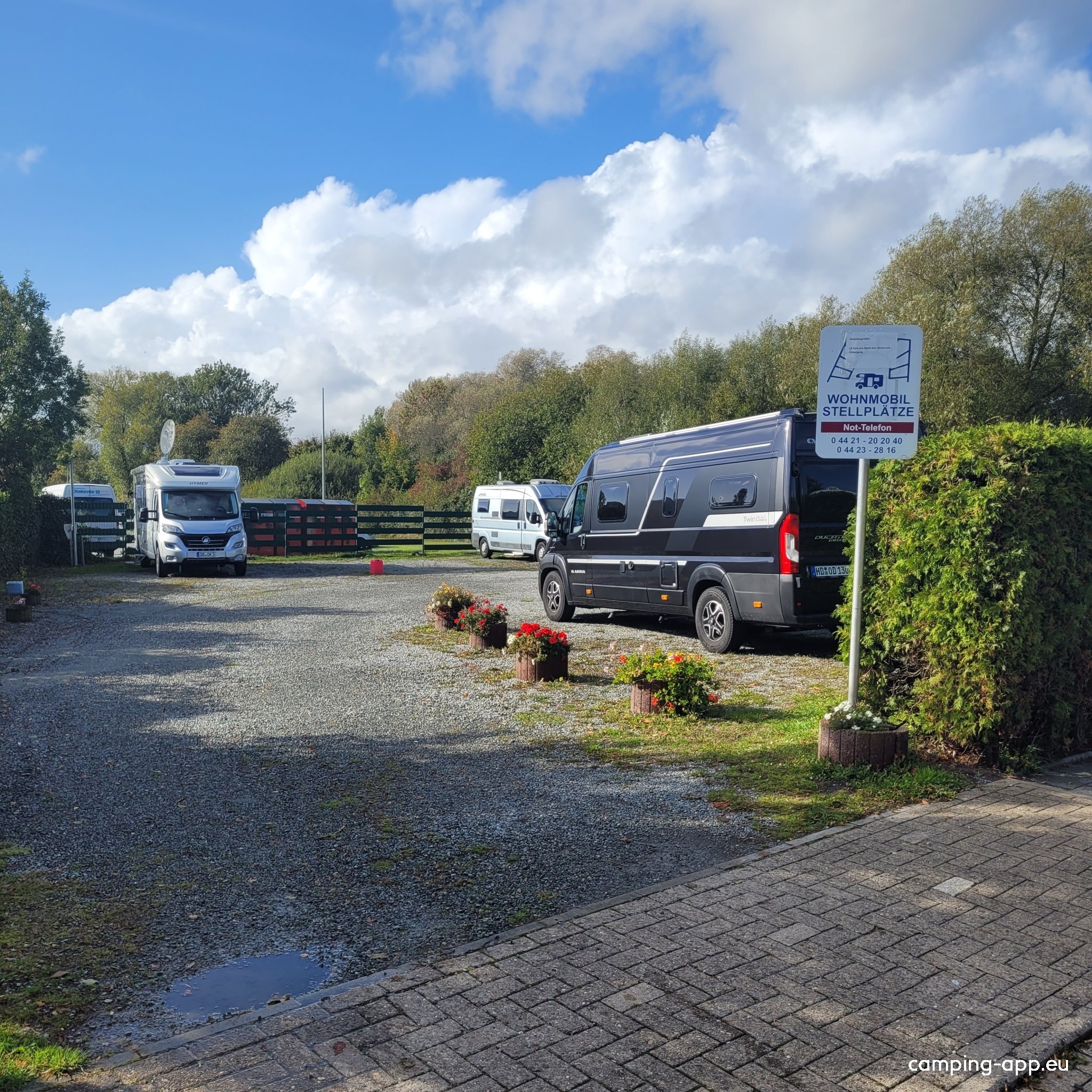 Stellplatz Südstadt Wilhelmshaven — Campervan Site in Wilhelmshaven
