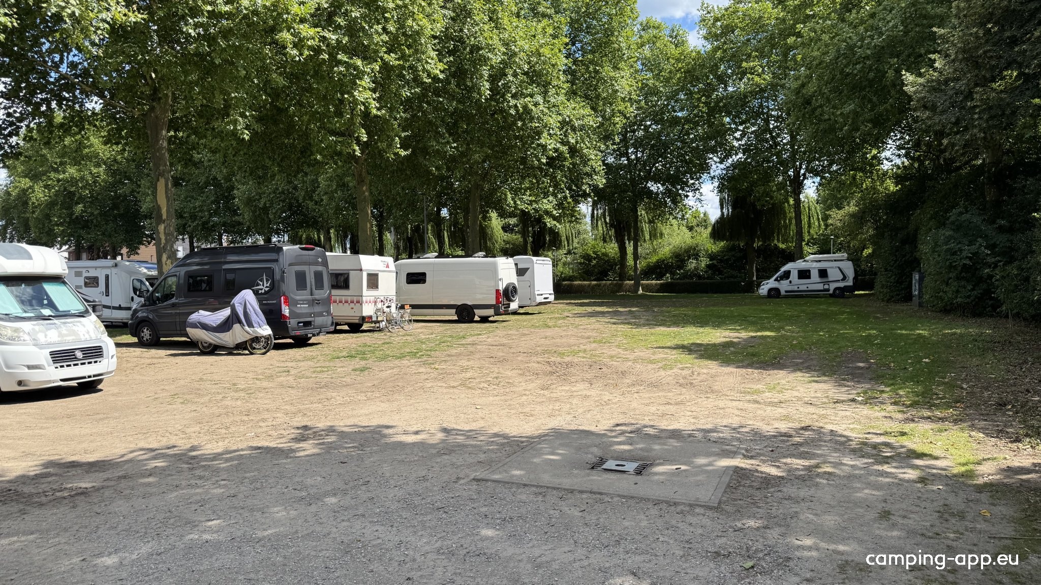 Stellplatz Rhede — Sp. parking dla kamperów in Rhede