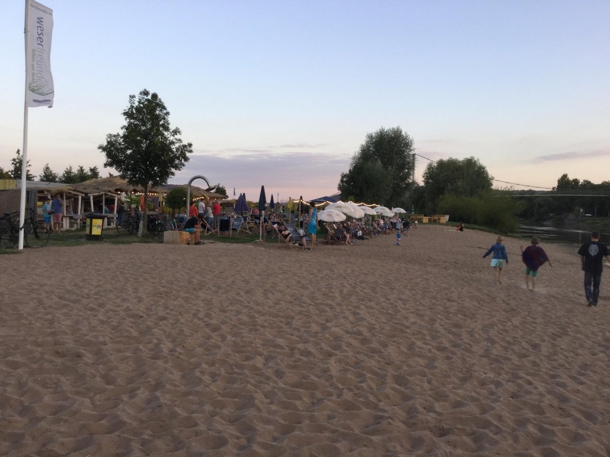 Stellplatz Kanzlers Weide Minden — Camperplaats in Minden