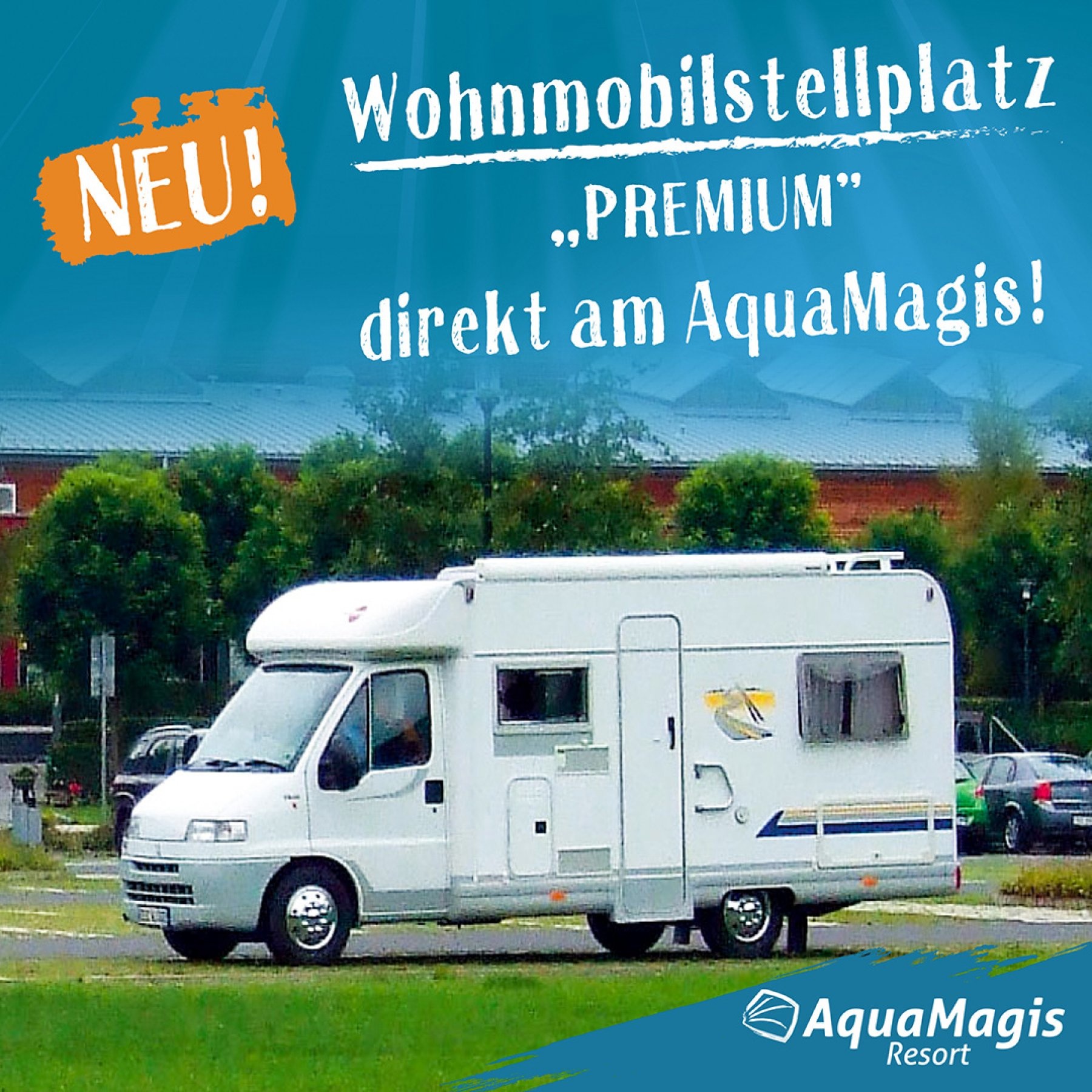 Stellplatz am AquaMagis Plettenberg — Sp. parking dla kamperów in Plettenberg-Böddinghausen