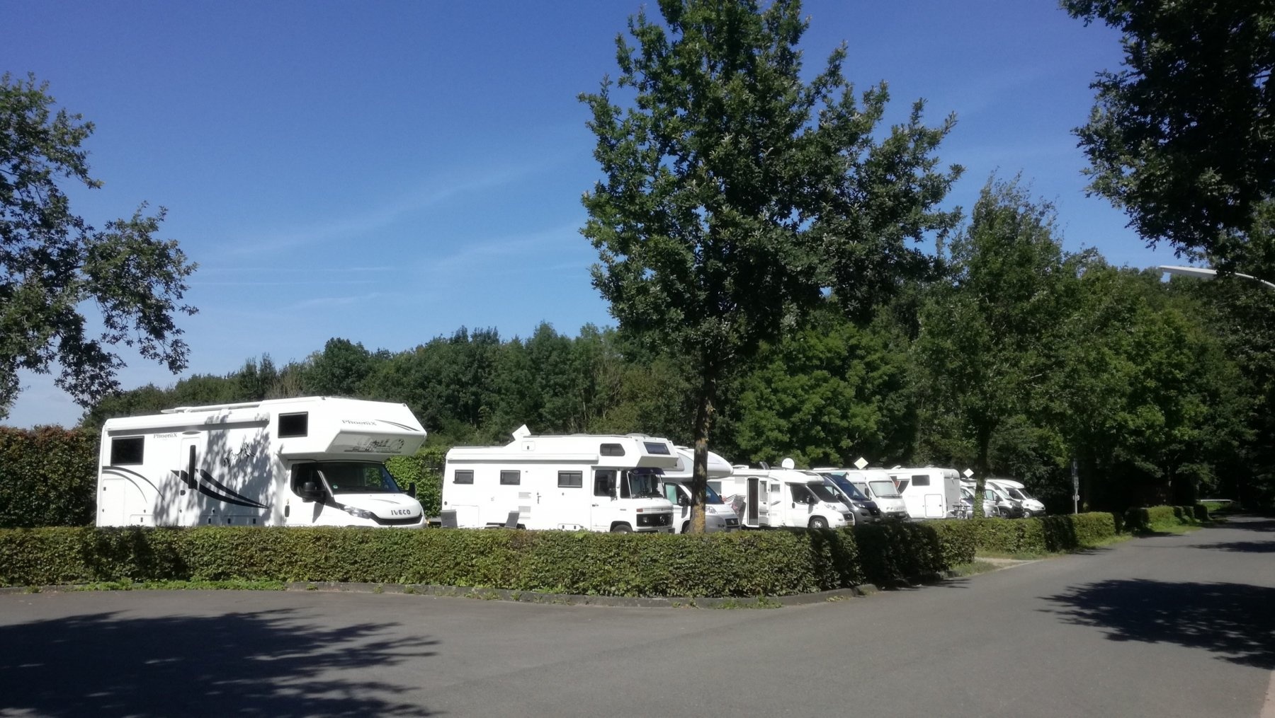 Stellplatz am Sportzentrum Rosendahl — Area di sosta in Rosendahl-Darfeld