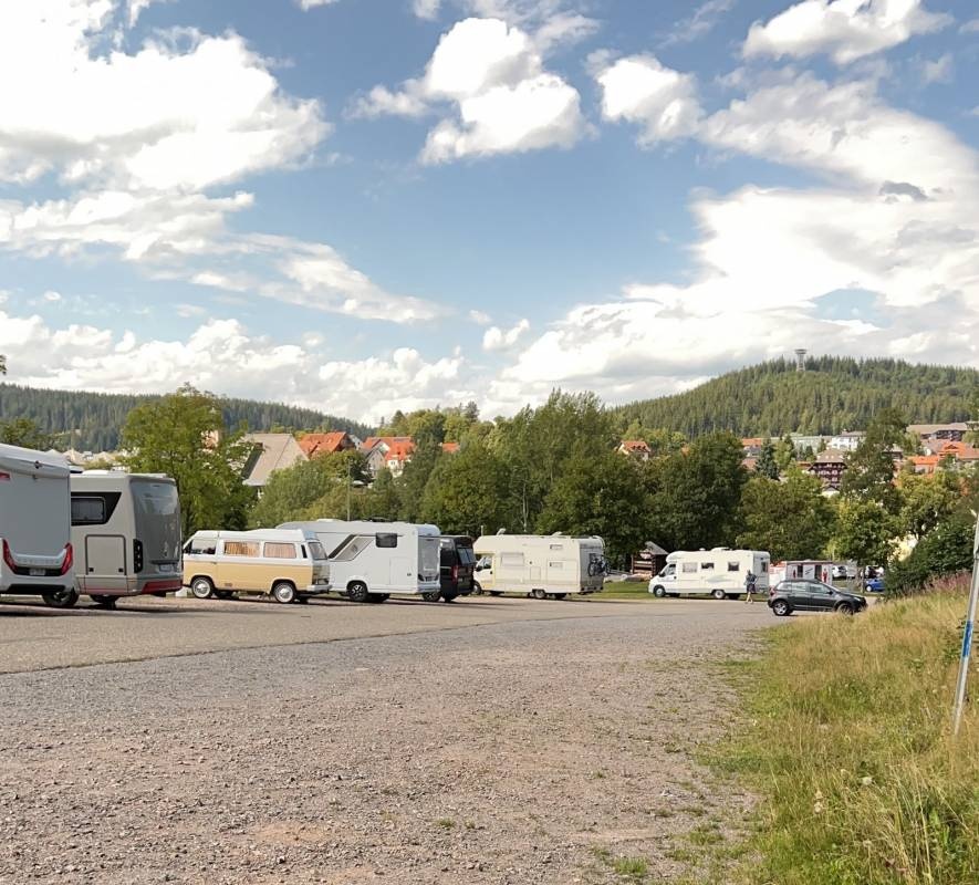 Stellplatz Schluchsee — Area Autocaravanas in Schluchsee-Schluchsee