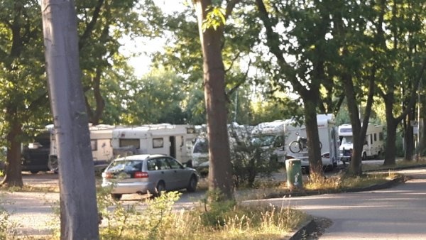 Schomakers Fischbude — Camperplaats in Damme