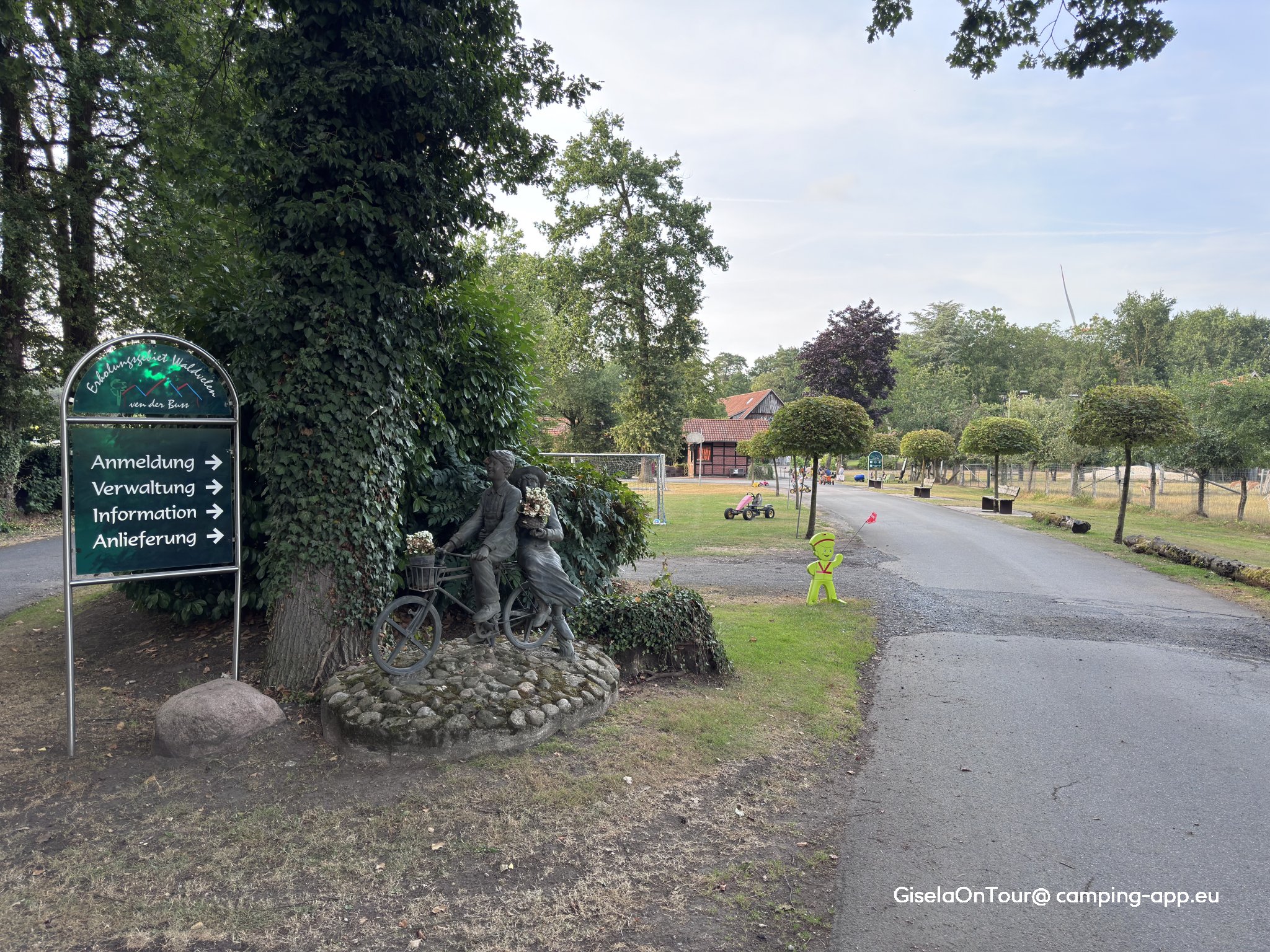 Stellplatz am Erholungsgebiet Waldvelen Velen — Stellplatz in Velen