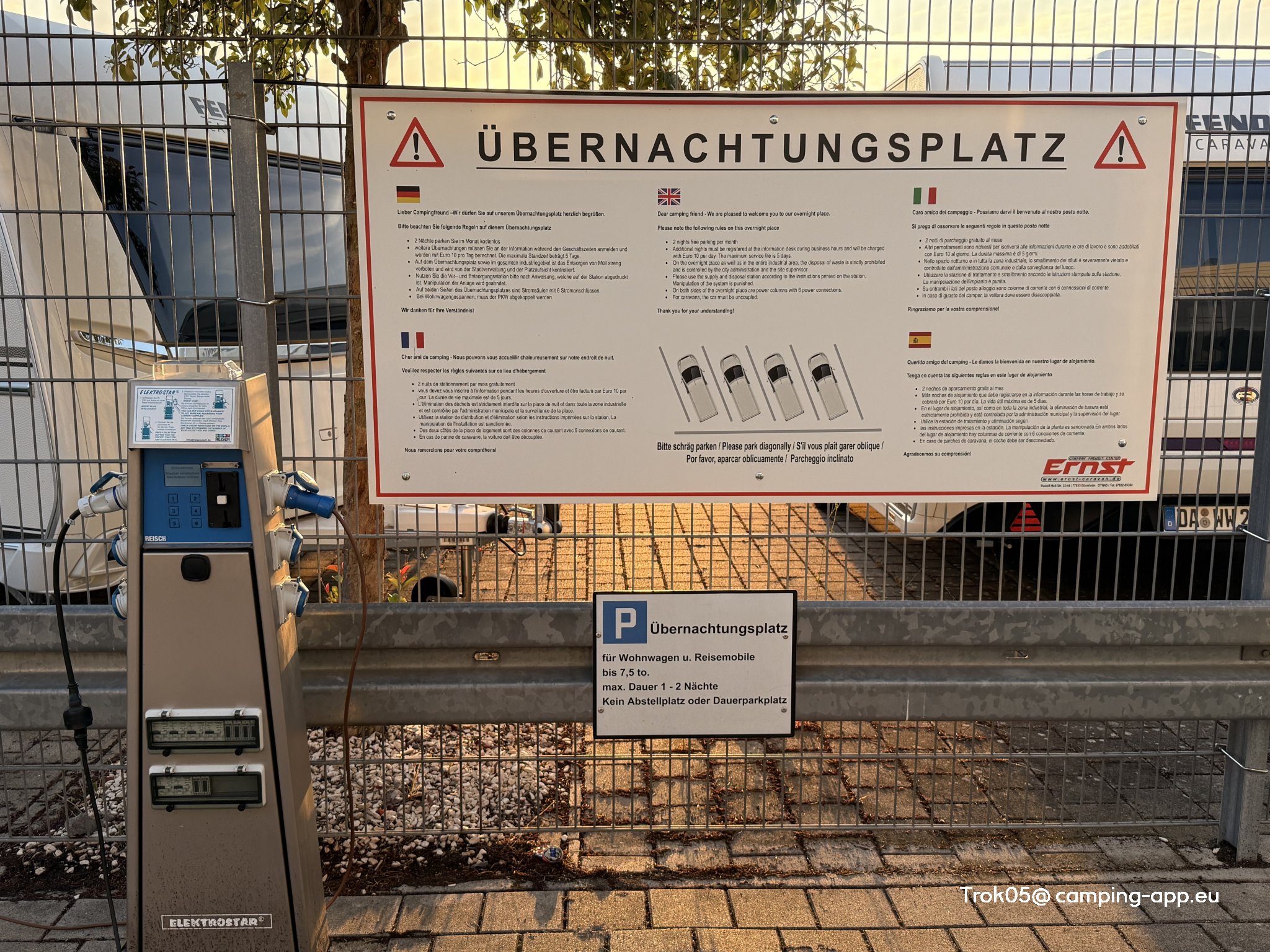 Stellplatz am Ernst Caravan Center Ettenheim — Photo 2