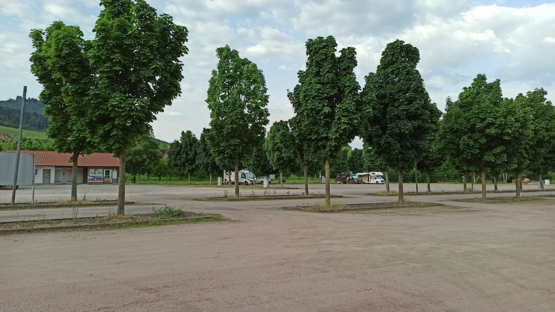 Übernachtungsparkplatz Durbach — Area Autocaravanas in Durbach