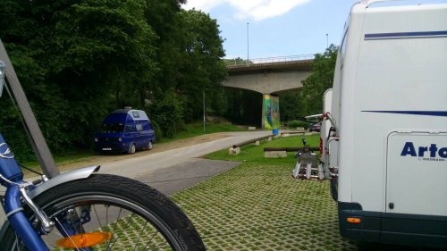 Wohnmobilstellplatz Am Weserhafen — Camperplaats in Vlotho