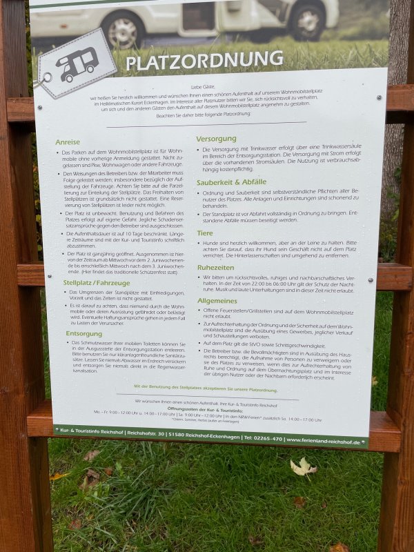 Wohnmobilstellplatz Eckenhagen — Photo 5