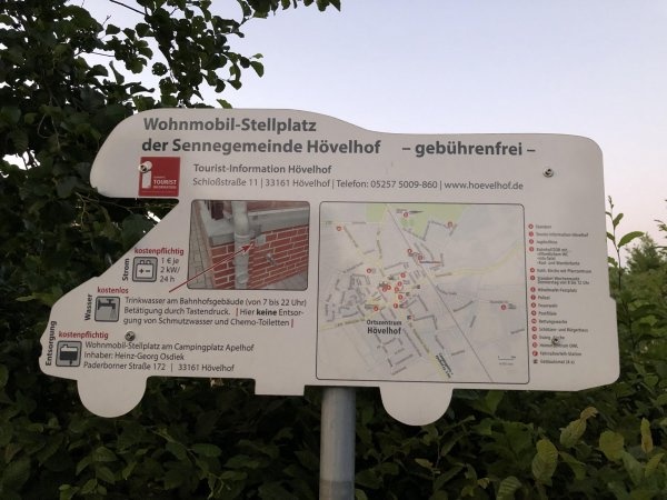 Stellplatz Hövelhof — Area di sosta in Hövelhof