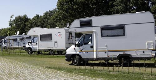 Wohnmobilpark am Freizeitbad Aquarell — Sp. parking dla kamperów in Haltern am See