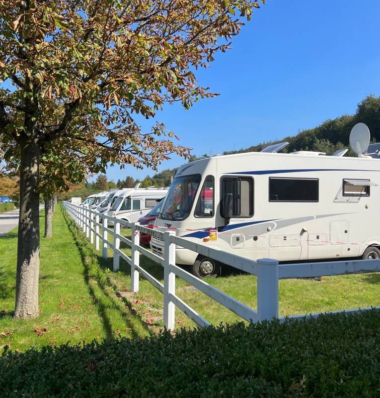 VIP-Besuchercamp Warsteiner Brauerei — Aire camping car in Warstein