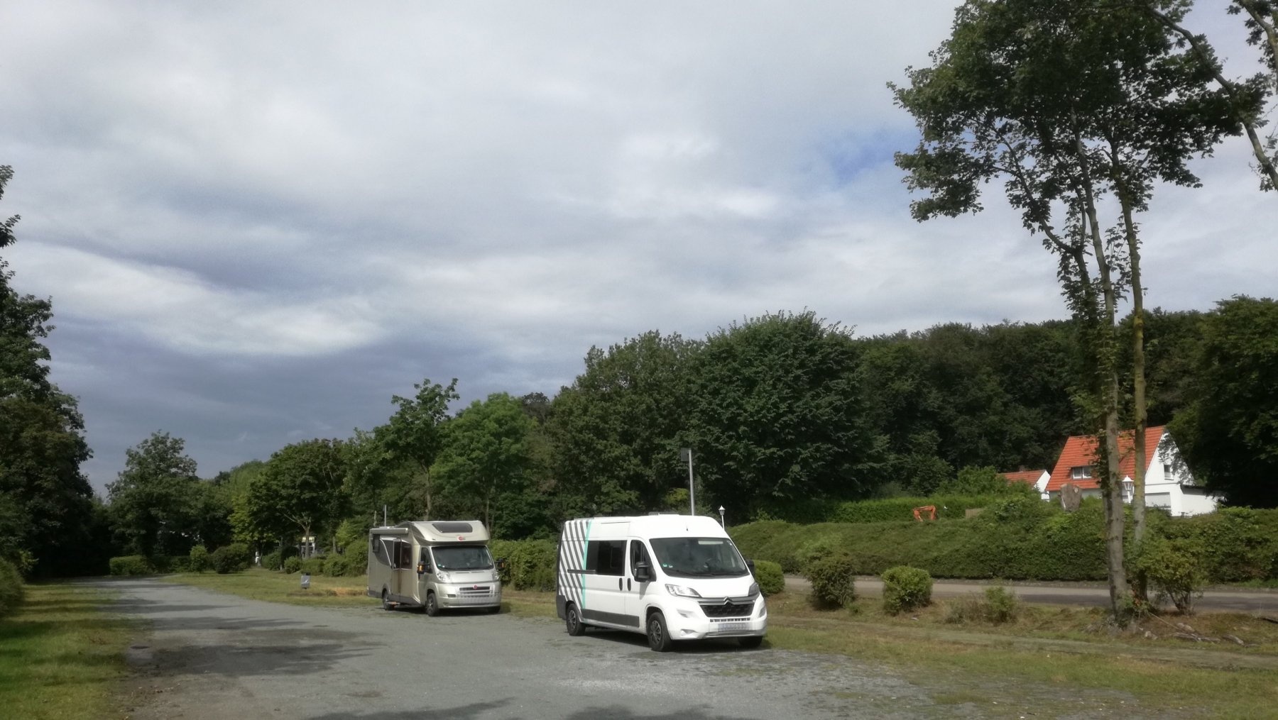Waldstellplatz Lienen — Camperplaats in Lienen