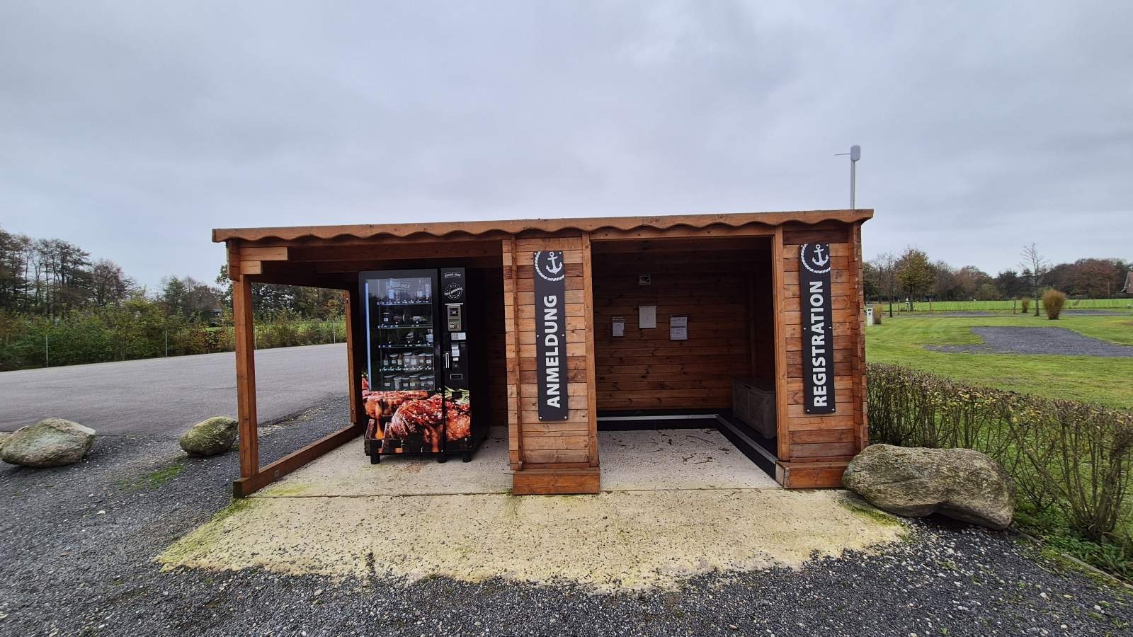 Stellplatz an der Marina Recke — Campervan Site in Recke