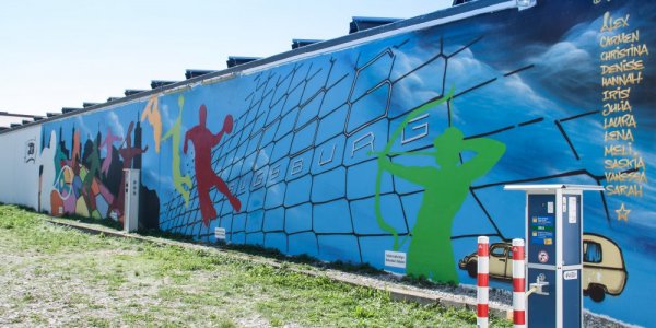 Stellplatz bei der TSG Augsburg — Photo 2